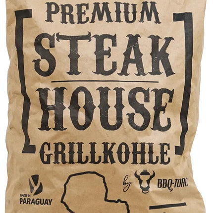 BBQ-Toro Premium Steakhouse-Grillkohle | 1 Tonne | Quebracho Blanco