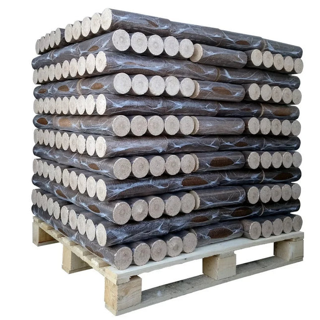 Hartholz-Briketts 100 % – Palette 960 kg