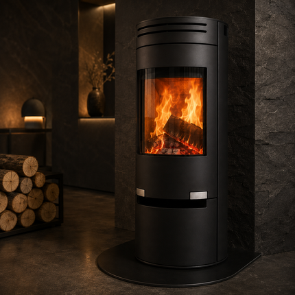 Aduro 22 Kaminofen Stahl Schwarz 5,5 kW mit Automatik