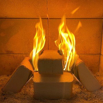 Buchenholzbriketts – 100 % Buche – hohe Heizleistung und saubere Verbrennung