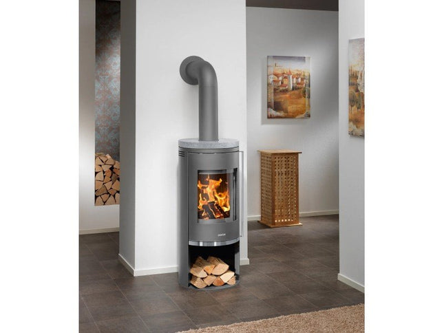 Justus Kaminofen Faro 2.0 Stahl-Speckstein 6 kW