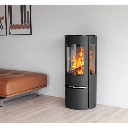 Aduro 22 Kaminofen Stahl Schwarz 5,5 kW mit Automatik