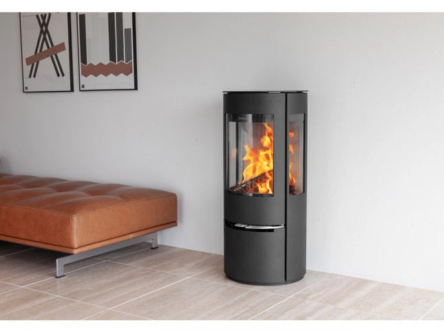Aduro 22 Kaminofen Stahl Schwarz 5,5 kW mit Automatik