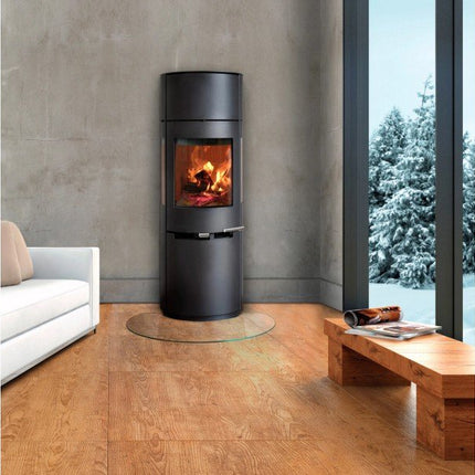 Aduro Kaminofen 9.7 mit Aduro Tronic Schwarz 8 kW Stahl EEK: A