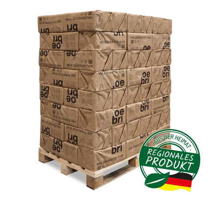 Oebri Ruf Premium Briketts 96 x 10 kg