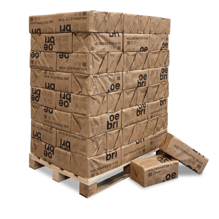 Oebri Ruf Premium Briketts 96 x 10 kg