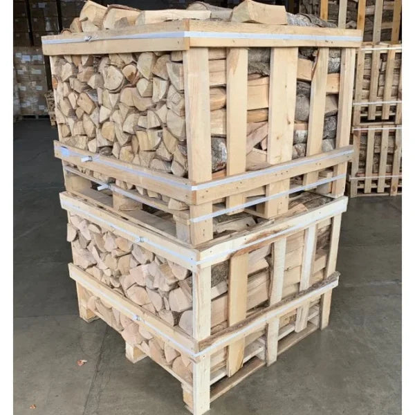 Kaminholz-Mix – 2 Paletten à 40-cm Scheite (3 Ster / 2,4 m³)