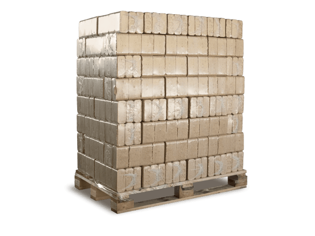 Heizfuxx RUF Original Blue Holzbriketts Nadelholz 10kg x 96 Gebinde 960kg Palette