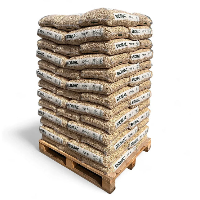 BIOMAC ENplus A1 Holzpellets Tschechien-975kg 65 Saecke Palette