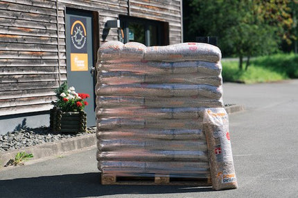 PowerPellets – Holzpellets 15 kg Sack (Palette 55 Säcke)