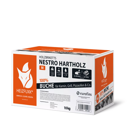 Nestro Hartholz M 90 x 10 kg