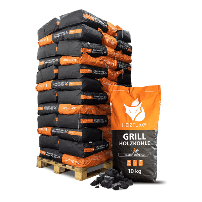 Grillholzkohle » Gastro-Qualität « 36 x 10 kg