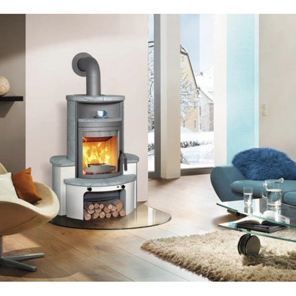 Hark Avenso GT ECOplus Kaminofen Naturstein 8 kW mit Automatik